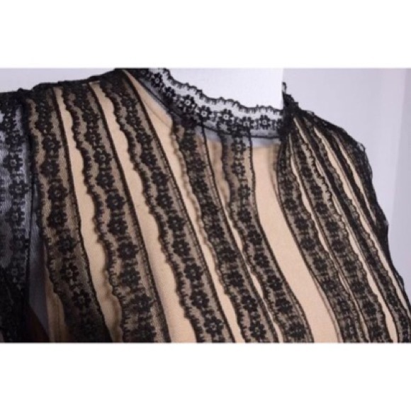 RED Valentino Lace A-Line Cocktail Dress - Picture 4 of 8